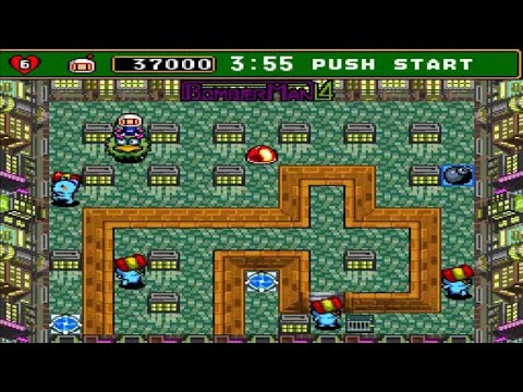 Đặt Bom - supper Bomberman 4 -Game 4 nút tuổi thơ