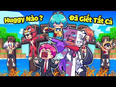 HIHA TUYỆT VỌNG VÌ HUGGY BÍ ẨN ĐÃ PHÁ HOẠI TẤT CẢ TRONG MINECRAFT*ĐẠI CHIẾN HUGGY LẦN 5 TẬP 6 😱😵