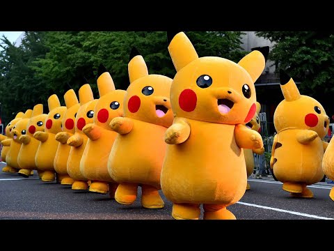 Pikachu Cực Dễ Thương - Pikachu Nhảy Múa Sôi Động  - Nhạc Thiếu Nhi   Video Cho Bé