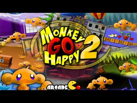 Monkey GO Happy 2 Walkthrough All Levels