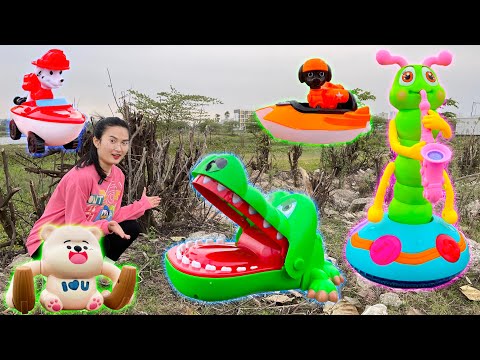 Changcady và trò chơi khám răng cá sấu, tìm được đồ chơi con sâu, con khỉ, con chó cứu hộ - Part 139