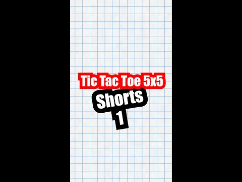 Tic Tac Toe 5x5 | Shorts 1