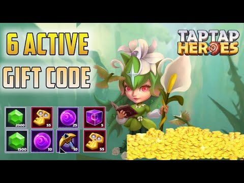 6 Active⚡ TapTap Heroes Gift Code 2023