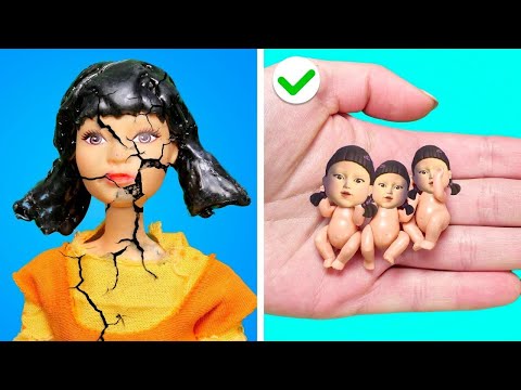 Where Is My Barbie? | Doll Makeover From Squid Game Doll To Barbie by Gotcha!