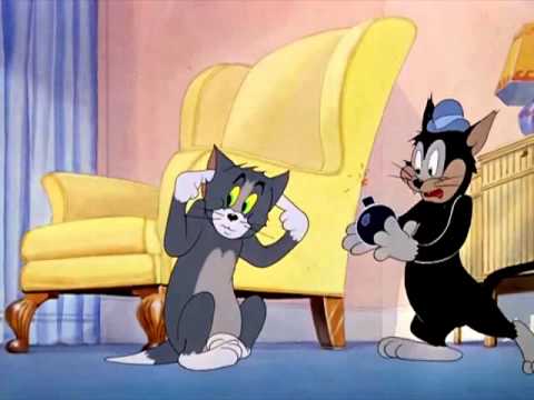 Butch, Tom & Jerry play Hot Potato with a bomb
