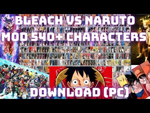 Cách Tải Bleach Vs Naruto MOD 540+ CHARACTERS (PC) [DOWNLOAD]