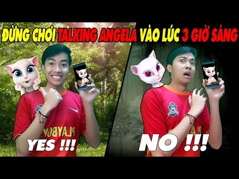ĐỪNG CHƠI TALKING ANGELA VÀO LÚC 3 GIỜ SÁNG cùng CrisDevilGamer