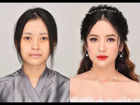 Snow White Bridal Makeup Look - Trang Điểm Cô Dâu Mùa Đông