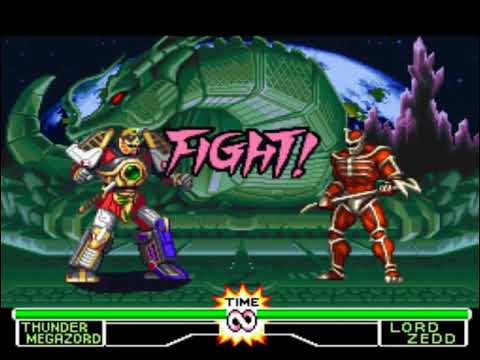 Mighty Morphin Power Rangers: The Fighting Edition ( SNES ) game 5 anh em siêu nhân , game tuổi thơ