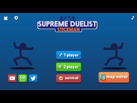 Chơi Supreme Duelist Stickman 2 Người Chơi  Game 2021