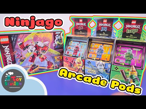 Những chiếc máy game Arcade Pod từ Lego Ninjago season mới ToyStation 468