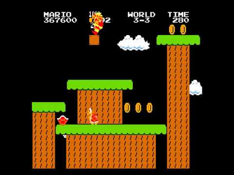 Game xưa - Super Mario - Ăn nấm cứu công chúa