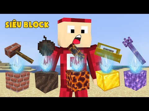 Minecraft Nhưng Đố Ai Có Siêu Block