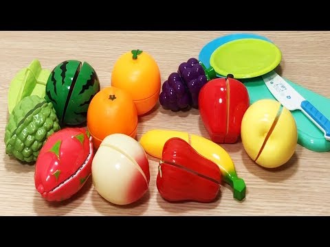 Đồ chơi trẻ em CẮT TRÁI CÂY, RAU CỦ rất vui, bé học nấu bếp - Cutting vegetables toys (Chim Xinh)