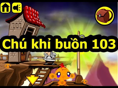 Chú khỉ buồn 103, Chơi game chú khỉ buồn online tại Gamehay24h.vn