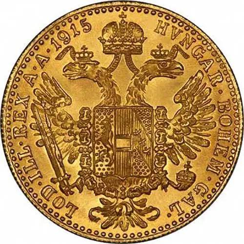 1915 Gold 1 Ducat Austrian Coin | Chards - £220.77