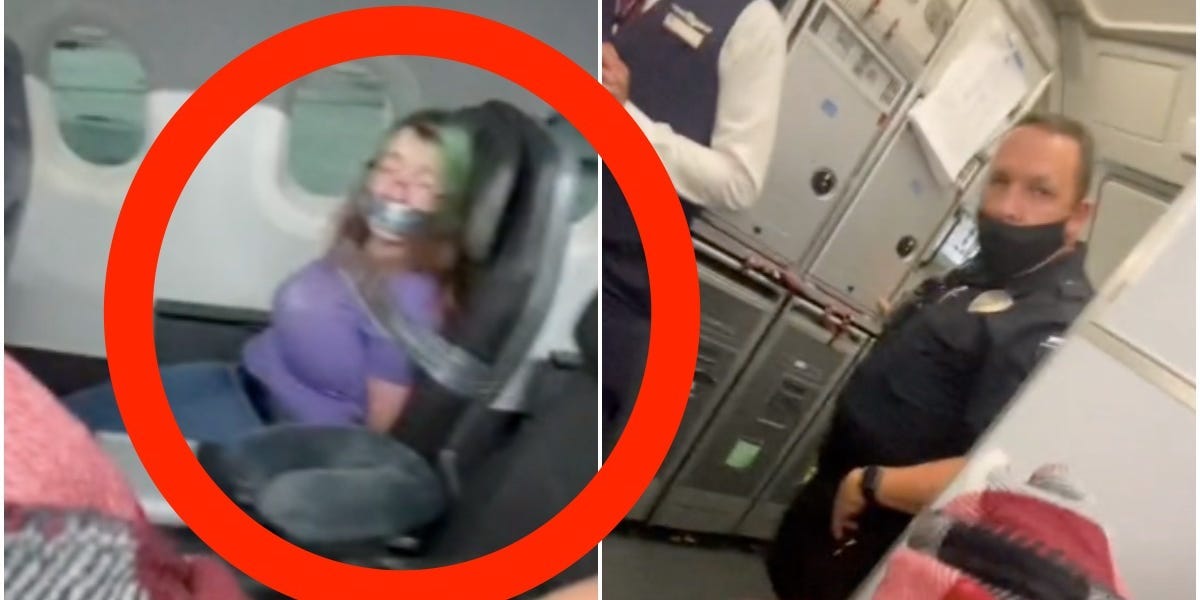 Why Flight Attendants Use Duct Tape For Unruly Passengers