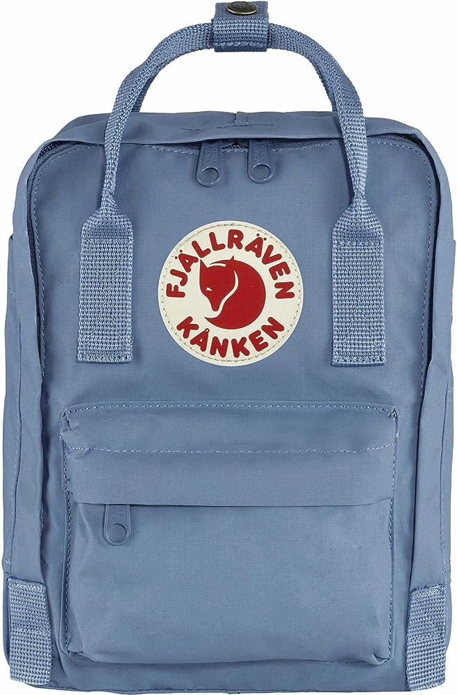 Amazon.Com: Fjallraven, Kanken Mini Classic Backpack For Everyday, One  Size, Blue Ridge : Clothing, Shoes & Jewelry