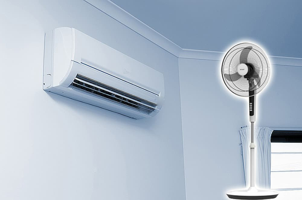 Comparison The Difference Between Fan And Air Conditioner