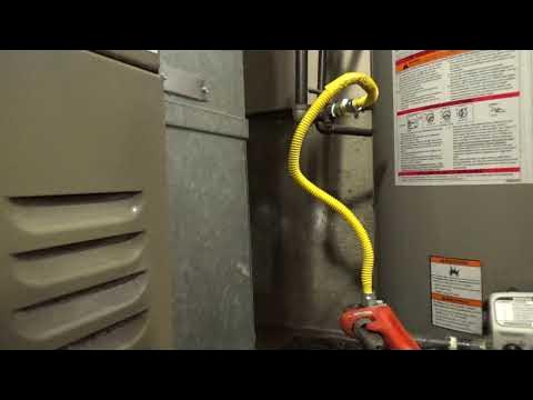 How To Install A Flexible Gas Connector - Youtube