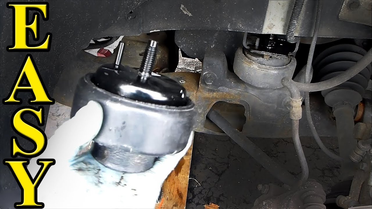 How To Replace A Motor Mount Or Transmission Mount - Youtube