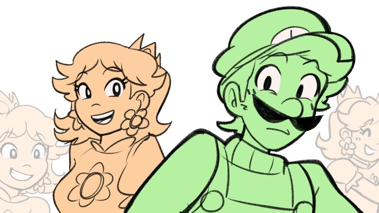 How Luigi And Daisy Started Dating - Mario (Animatic) - Youtube