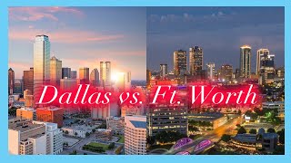 Dallas Vs Fort Worth | What I Wish I Knew Before Moving - Youtube