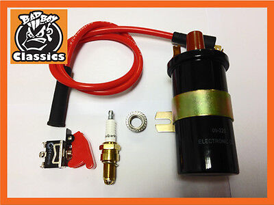 Universal Car Flame Thrower Kit For Single Exhaust Ideal Classic / Kit Car  | Ebay