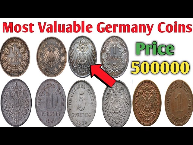 Old Germany Coins Value And Price | Most Valuable Germany Coins Value |  Rare Germany Coins Value - Youtube