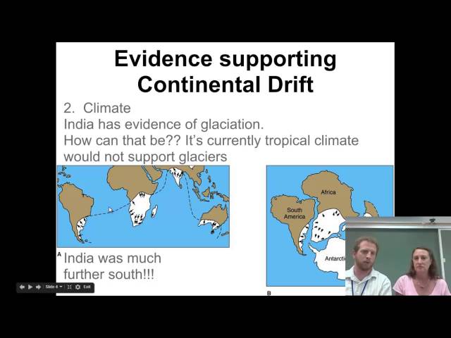 Plate Tectonics Video1: Wegener'S Evidence - Youtube