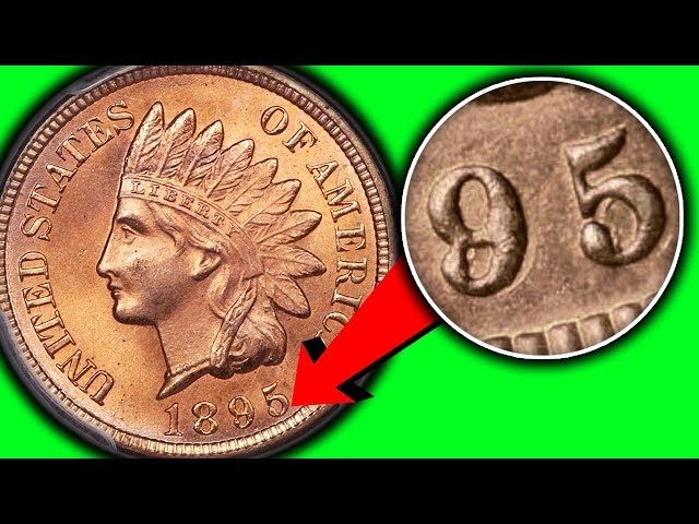 Check Your Indian Head Pennies For Error Coins - 1895 Indian Head Penny  Value - Youtube