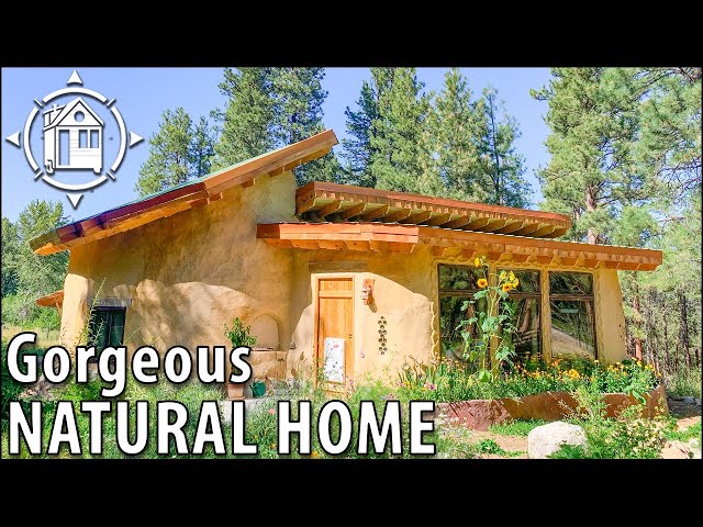 Family'S Magical Cob House Made W/ Earth, Sand & Straw! - Youtube
