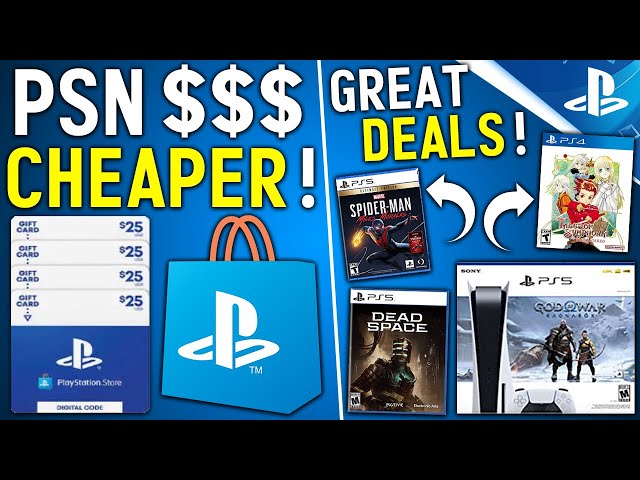 Get Psn $$$ Credit Cheaper Right Now + Awesome New Ps4/Ps5 Deals On New  Games, Ps5 Console + More! - Youtube