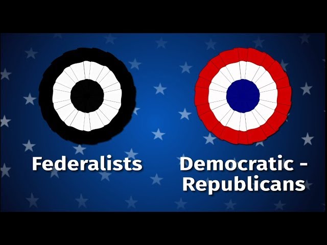 The First Political Parties Of The Us: Federalist Vs Democratic Republicans  | History With Ms. H - Youtube