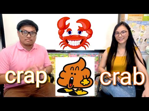 crab vs crap and climb vs crime | ฝึกออกเสียงคำว่า ปู ไม่ให้แปลว่า \